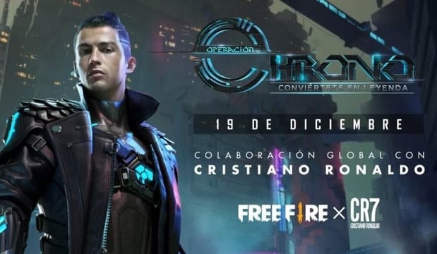 Cristiano Ronaldo en Free Fire: ¡nuevo personaje!